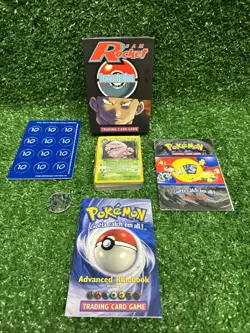 1999 Pokemon Team Rocket Devastation Theme Deck Vintage WOTC RARE High Grade - Image 1