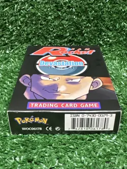 1999 Pokemon Team Rocket Devastation Theme Deck Vintage WOTC RARE High Grade - Image 3