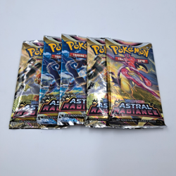 Pokemon TCG Sword & Shield Astral Radiance Booster Packs Lot Of 5 - Image 1