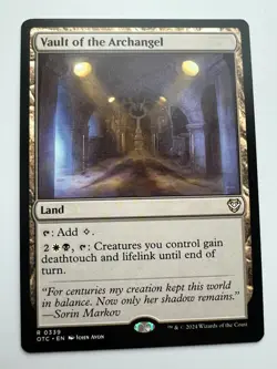 Vault of the Archangel Commander: Outlaws of Thunder Junction Regular OTC - Image 1