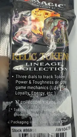 Magic The Gathering Relic Tokens Lineage Collection, Sealed - Image 5