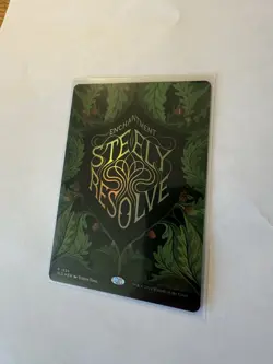 Steely Resolve Secret Lair Drop Foil - Image 1