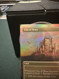 City of Brass (Borderless) Double Masters 2022 Foil - Image 2