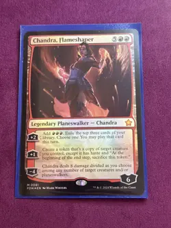 Chandra, Flameshaper - Foil FDN NM MTG - Image 3
