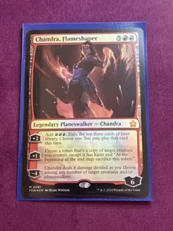 Chandra, Flameshaper - Foil FDN NM MTG - Image 4