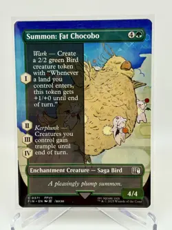 Summon: Fat Chocobo (Borderless) Final Fantasy Regular - Image 1