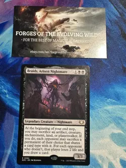 Braids, Arisen Nightmare Edge of Eternities Commander - Image 1