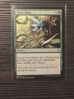 Three Visits Commander Legends Regular - Image 1