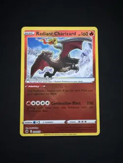 Pokemon TCG NM/MT Radiant Charizard #20 Crown Zenith Ultra Rare Holo - Image 1