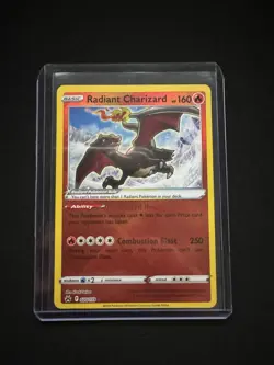 Pokemon TCG NM/MT Radiant Charizard #20 Crown Zenith Ultra Rare Holo - Image 4