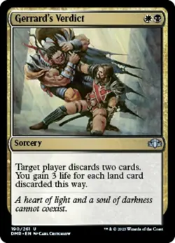 4x Gerrard's Verdict MTG Dominaria Remastered NM Magic Regular - Image 1