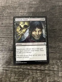 MTG 1x Diabolic Tutor x1 LP Commander Anthology - Image 1
