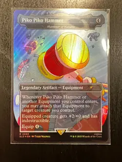 Piko Piko Hammer - Hammer of Nazahn (Rainbow Foil) Secret Lair Drop Foil - Image 1