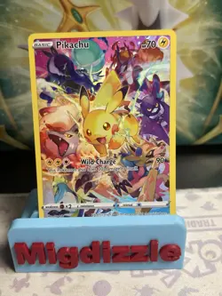 Pikachu 160/159 - Secret Rare - Crown Zenith CRZ - NM - Pokemon TCG HOLO - Image 1