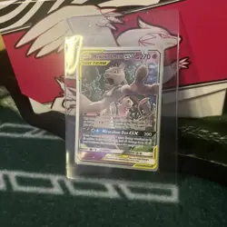 Pokemon TCG Mewtwo & Mew GX 71/236 Sm-Unified Minds Tag Team Holo Ultra Rare - Image 2