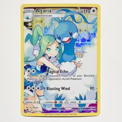 Altaria TG11/TG30 Ultra Rare Silver Tempest Pokemon Card Near Mint - Image 1