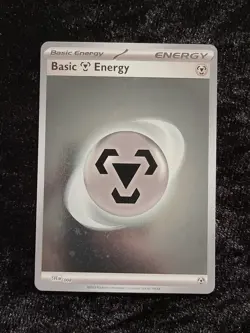 Pokemon TCG Basic Steel Energy SVE 008 Holo Rare Pokemon 151 - NM - English - Image 2