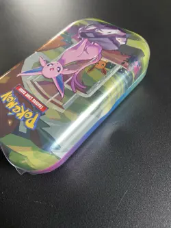 Pokemon TCG - Prismatic Evolutions Mini Tin [Espeon] - 2025 - Factory Sealed - Image 4