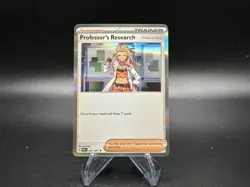 Professor's Research - Holo - 087/091 Paldean Fates - Pokemon TCG - Image 1