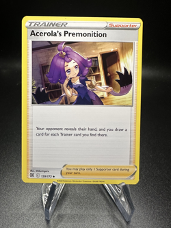 Acerola's Premonition - 129/172 Brilliant Stars - Pokemon TCG - Image 1