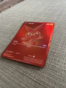 Mint condition victini 172/086 english white flare pokemon card - Image 3