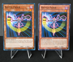 Battle Fader BP01-EN211 Starfoil Rare + Common 1st Edition NM Yugioh x2 Set - Image 1