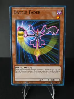Battle Fader BP01-EN211 Starfoil Rare + Common 1st Edition NM Yugioh x2 Set - Image 2