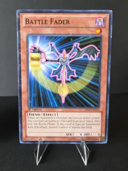 Battle Fader BP01-EN211 Starfoil Rare + Common 1st Edition NM Yugioh x2 Set - Image 3