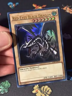 YuGiOh- Red Eyes Black Dragon LOB-EN070 Legend Of Blue Eyes 25th Anniversary- NM - Image 2