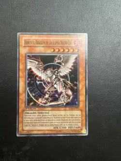 Horus El Dragon de la Llama Negra LV6 [1st Edition] - SOD-SP007 (Spanish Yugioh) - Image 1