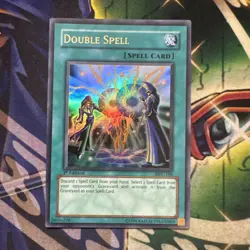 Yugioh! Double Spell MFC-106 Ultra Rare 1st Edition VLP/NM - Image 1