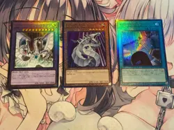 YuGiOh OCG Cyber Dragon Power Bond set QCCP-JP015,21,29 Ultimate Rare Near Mint - Image 1