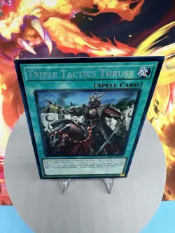 Near Mint Yugioh Triple Tactics Thrust RA03-EN072 Prismatic Collector's Rare - Image 4