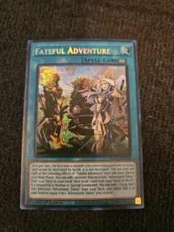 Fateful Adventure Prismatic Secret Rare MP23-EN268 YuGiOh - Image 1