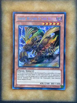 Yugioh Goldd, Wu-Lord of Dark World LCJW-EN246 Secret Rare 1st Ed NM - Image 1