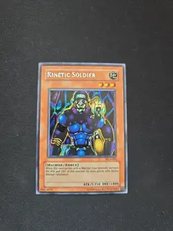 Yugioh Kinetic Soldier WC4-002 Prismatic Secret Rare LP - Image 1