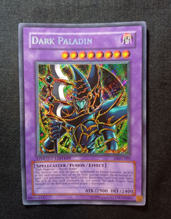 Yu-Gi-Oh Dark Paladin DMG-001 Secret Rare Limited Edition LP - Image 1