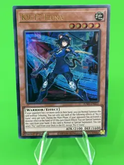 Yu-Gi-Oh Justice Hunters K9-17 Izuna Ultra Rare JUSH-EN031 NM!!! - Image 1