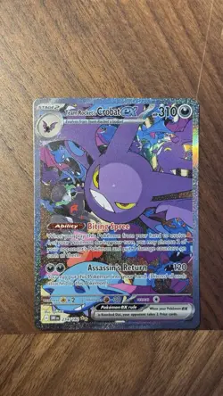 Team Rocket’s Crobat ex 234/182 MINT/NM Pokemon Cards Full Art SIR - Image 4