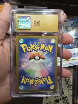 CGC 10 PRISTINE Slowpoke AR 082 Violet EX SV1v Japanese Art Rare Pokemon Card - Image 2