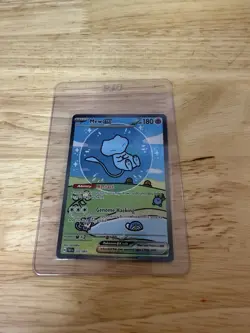 Pokemon TCG: Bubble Mew Ex 232/091 Paldean Fates Special Illustration Rare SIR - Image 3
