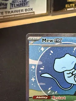 Pokemon TCG: Bubble Mew Ex 232/091 Paldean Fates Special Illustration Rare SIR - Image 4