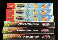 Pokemon Scarlet & Violet 8.5 Prismatic Evolutions Poster Collection Lot of 6 - Image 3