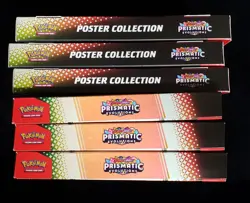 Pokemon Scarlet & Violet 8.5 Prismatic Evolutions Poster Collection Lot of 6 - Image 4
