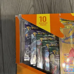 Pokemon TCG Reshiram & Charizard GX Premium Collection Box DAMAGED BOX SEALED - Image 3