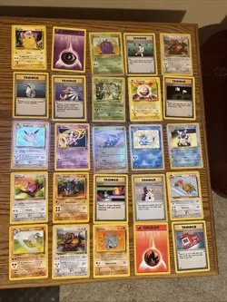 Pokemon Card Lot - Vintage Jungle Base Set Rares Foils - CCG #5 - Image 1