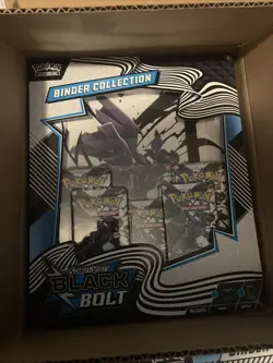 Pokemon TCG Scarlet & Violet Black Bolt Binder Collection Lot of 6 New IN HAND - Image 5