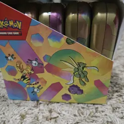 Pokemon TCG Scarlet & Violet 151 Mini Tin Display is open, 10 Tins - Sealed - Image 3