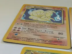 Pokemon TCG Mixed lot of 5 Holofoils vintage 1999 to 2000 Ninetales Kangaskhan + - Image 2