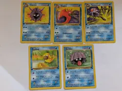 Pokemon TCG 18 First Edition Water Type Cards Mixed Lot Vintage 1999 & 2000 - Image 2